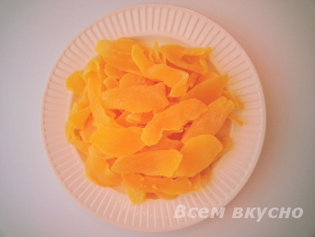 Сушеное манго.